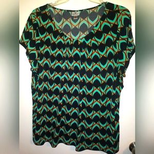 Ladies Stretch Blouse 3X